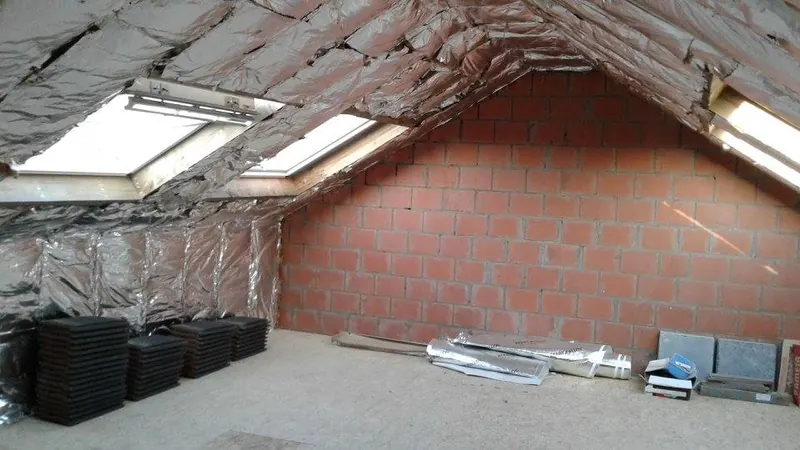 Dakramen te Evergem: dakraam van Velux in het dak, foto 5