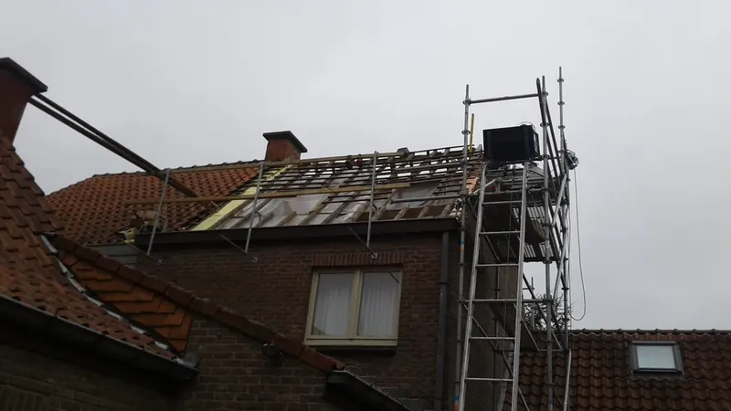 Renovatie hellend dak in Balegem: dakrenovatie, foto 1